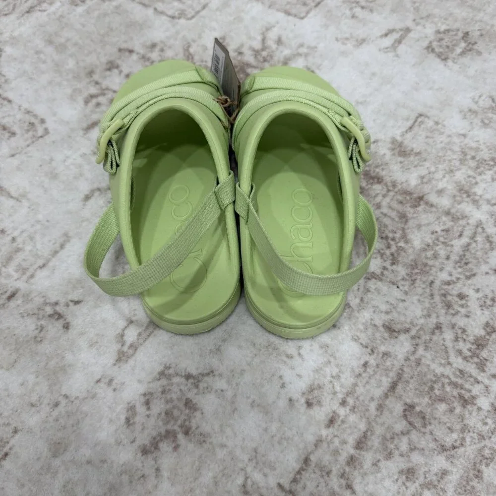 Chaco Sandals Kids Size 4 Pale Green Chillos Sport Strappy Slingback JCH180359